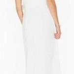 Show Me Your Mumu Paris Gown White Maxi Dress Size Small NEW Photo 1