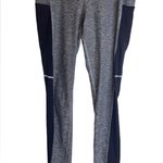 New Balance NB Dry Leggings with Side Pockets – Gray Heather/Navy – Women’s M Photo 0