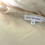 Good American Faux Shearling Cocoon Puffer Jacket Photo 8