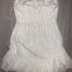 Selfie Leslie White Strapless Dress Photo 1