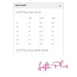 Loft Plus Red Embroidered Shift Dress Sz.20W NWT Photo 12