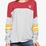 Harry Potter Quidditch Red and Gray Long Sleeve Shirt Size M Photo 6