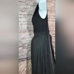 Liz Lange  Maternity sleeveless midi tie back dress size xs Photo 3