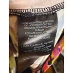 Anthropologie  Mesh Halter Mock-Neck Dress – Floral Bodycon Midi, Size S Photo 5