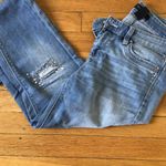 White House | Black Market 2xHP💝WHBM sz 2 girlfriend distress embellished jean Photo 9