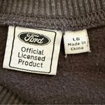 Ford Mustang Women’s Large Black Bred For Speed Pullover Sweatshirt Photo 4