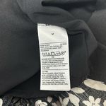 Old Navy Women's Cami Black and White Dress Sz M Ruffle Sleeves Photo 7