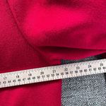 Vintage Hockanum Overcoat Womans Large Wool Blend Fabric by Forstman Union USA Red Photo 2