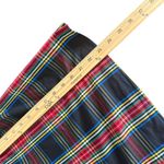 Talbots Tartan Plaid Top Petite Women Size P Ruffle Trim Top Preppy Checkered Photo 9