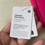 Lululemon Clippable Nano Pouch - Passionate Photo 3