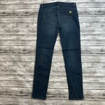 Michael Kors MK Women's Slim Straight Jeans 31 Inch Waist Dark Blue Denim Flawed Photo 2