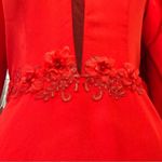 TS Couture Red Mermaid Formal Dress Size 4 Photo 6