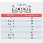 Spring Step L'Artiste Fallinluv Leather Lace-Up Boots Metallic Black 36 / 5.5-6 Photo 12