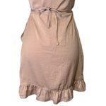 Honey Punch Forever Off the Shoulder Satin Wrap Mini Dress Women’s S NWT Party Photo 7