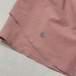 Lululemon  Shake It Out High Rise Run Short 2.5 Pink Peach Size L LW71DENS Photo 5