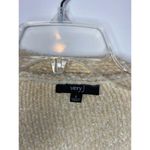 Very J  Cream Open Cardigan Poncho Size Small Thick Knit Cottagecore Photo 1