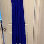 Chic Royal Blue Maxi Dress Size M Photo 2