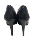 Fioni  Women’s Black Peep Toe Stiletto Heels Size 8.5 Photo 1