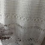 Two Sisters Two Sisters The Label Rivers Dress Size 2 White Lace Illusion Midi Dress Bridal Photo 7