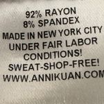 Anni Kuan Abstract Art to Wear Shift Dress Petite XS Oversized Neutral Floral Photo 10