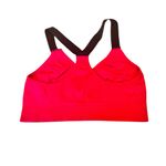 New Balance Pink Seamless Racerback Sports Bra Logo Flaw Women’s Size M GUC Yoga Photo 6