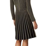 Rachel Roy  Collection Vertical Ribbed Casual Knee Length Dress Photo 4