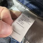 Amuse Society Distressed Button Fly Denim Jeans Shorts Size 30 Size 10 Rolled Photo 5