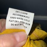 Comme Toi Lace Mustard Yellow Long Sleeve Shift Mini Dress Tunic Medium Photo 9