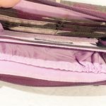 Lug Purple Green Camouflage Multi Pocket Full Zip Wallet Photo 2