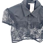 Victoria's Secret Very Sexy Tease Lace Cowgirl Western Costume Lingerie Top Photo 2