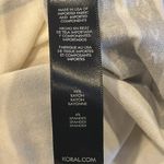 Koral Women’s Off White Angled Tank Top - Size L Photo 5