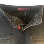 Rock & Republic Pre Owned Women’s  Poison Denim Jean Mini Skirt Sz 6 Classic Goth Photo 3