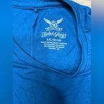 Faded Glory  Vibrant Blue Long Sleeve Tee Photo 5