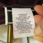 Vintage 90s purple burgundy black glitter floral mini Party Dress whimsigoth Size 10 Photo 6