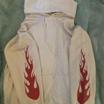 Brandy Melville Flame Hoodie Photo 0