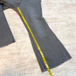 Wild Fable Womens 18 High Rise Flare Gray Jeans Denim Stretch Curvy Frayed Retro Photo 3