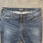 Silver Jeans  Womens 27/22.5 Blue Faded Suki Capri Mid Rise Photo 1