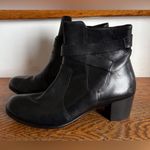 Ecco  Black Leather Shape M35 Ankle Boots Size 6 - 6.5 NWOT Photo 2