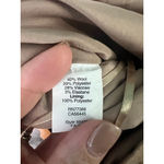 J.Crew Wool Blend Mini Skirt Tan Khaki Women's 00 | Elastic Waist Lined Pockets Photo 5