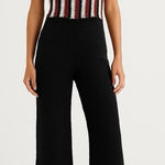 ZARA ‎ Crochet Flare Jumpsuit Photo 0