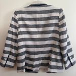 The Limited  Textured Cream & Navy Blazer Photo 1