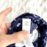 Aerie  Offline Blue Leopard Print High Rise Athletic Yoga Goals 7/8 Leggings S Photo 4