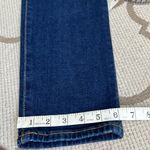 Old Navy  High Rise O.G. Straight Adley dark wash ripped knee jeans, size: 8 tall Photo 8