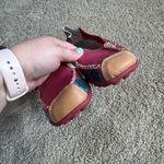 Venus Pink Printed Floral Leather Slip On Loafers Women's Size 41 / US Size 10 Photo 2