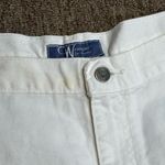 Wrangler  FOR WOMEN Vintage 100% cotton white short‎ jean shorts 18 Photo 4