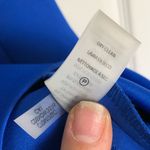 Calvin Klein Cobalt Blue Ruffled-Collar Scuba Sheath Dress Size 6P Photo 10