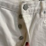 BLANK NYC NWT  High Rise Distressed White Denim Cutoff Jean Short 31 Photo 7