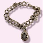 Double link chunky ladybug charm bracelet. New bu Photo 0