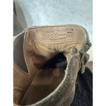 Vionic  Paloma Taupe Suede Weather Resistant Wedge Booties Size 7.5 Zip Ankle Photo 6