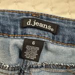 D. Jeans  Women's 6 Blue Skinny Jeans Ankle Medium Wash Denim Stretch Pants Photo 9
